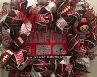 Ohio State Championship Wreath