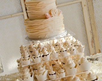 5" Pearl Wedding Cake Topper, Monogram Cake Topper, Vintage Initial Cake Topper, Letters A B C D E F G H I J K L M N O P Q R S T U V W X Y Z