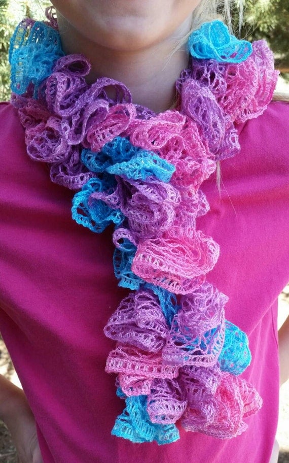 Fancy Scarf for Girls by JAEinnovation on Etsy