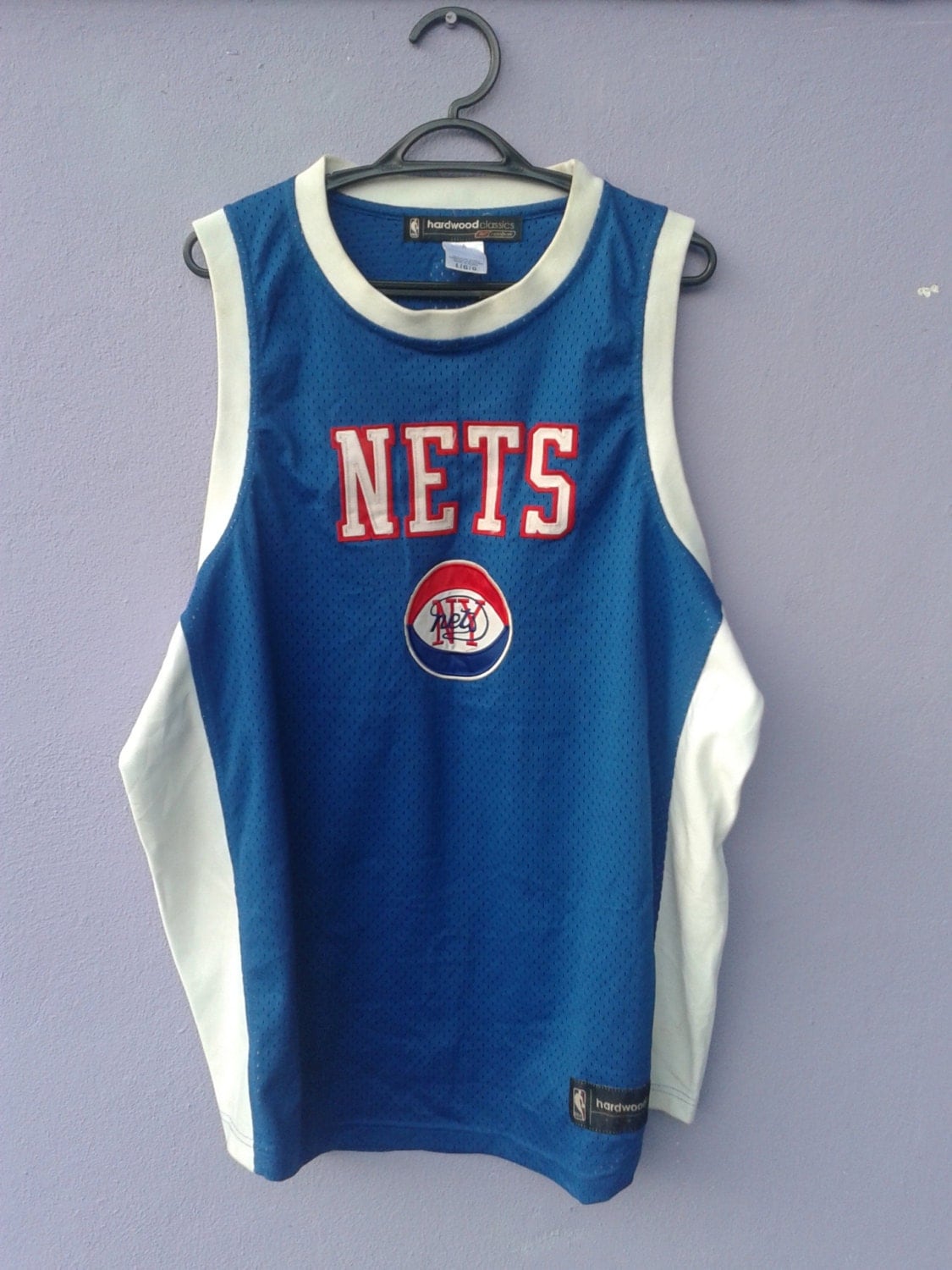 Vintage NY nets NBA reebok Jersey shirt Haute Juice