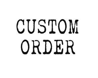 Choose Your Own Words Custom Poem Print Custom Request Custom Quote Print Made To Order Hand Typed To Your Specifications Personalized gift