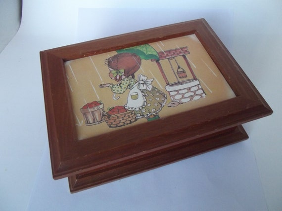 Vintage Holly Hobby Jewelry Box by GoGetOnHome on Etsy