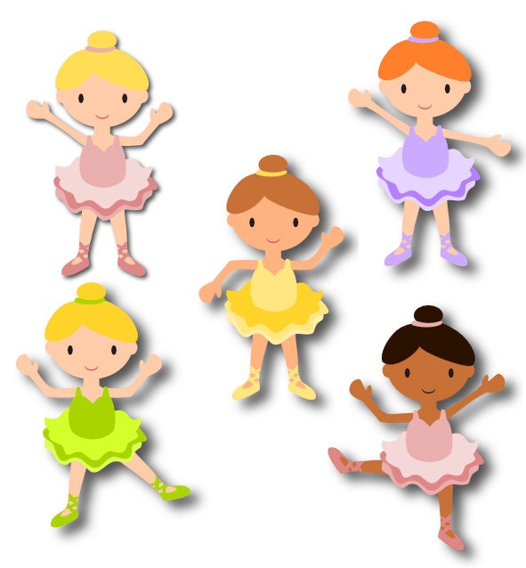 Download Paper Doll Ballerina SVG Digital File