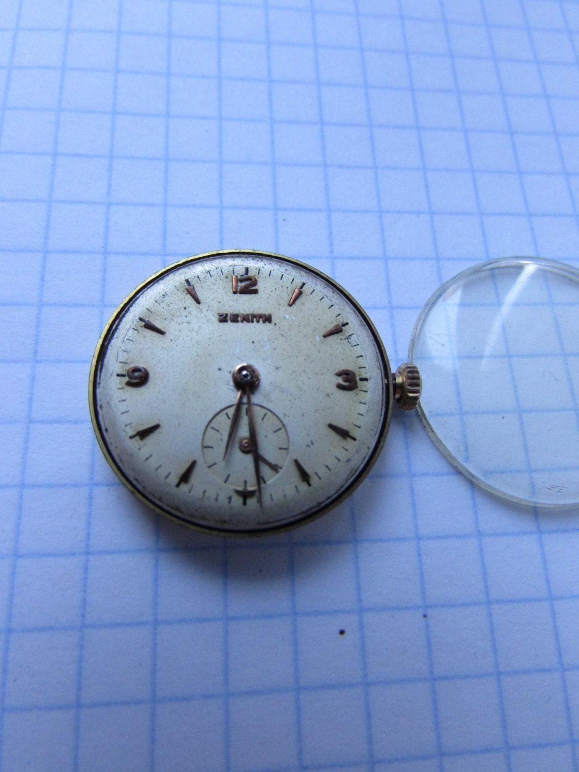 Vintage Watch Movements – Zenith Swiss 23 mm Mechanisms STEAMPUNK Arts ...