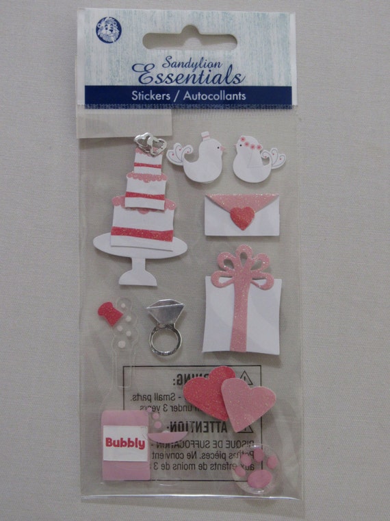 wedding scrapbooking stickers by mystickercollections on etsy