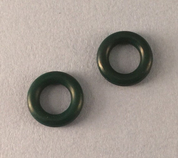 Items similar to Silicone Rubber Spacer Washer Dark Green 1Pc. 