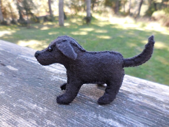 small stuffed dog