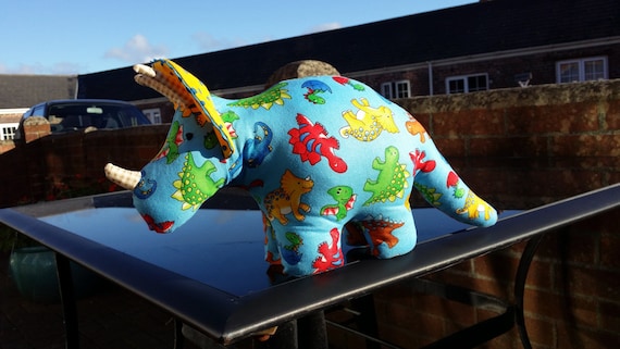 Stuffed childrens/toddlers toy dinosaur