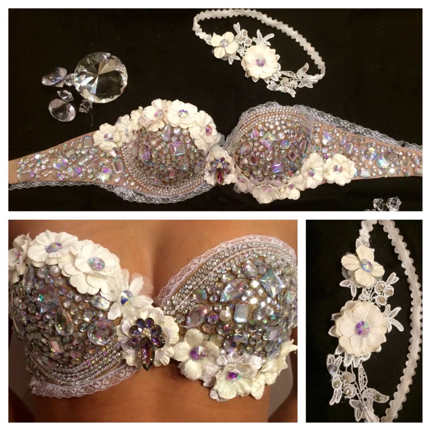 Bling Rave Bra