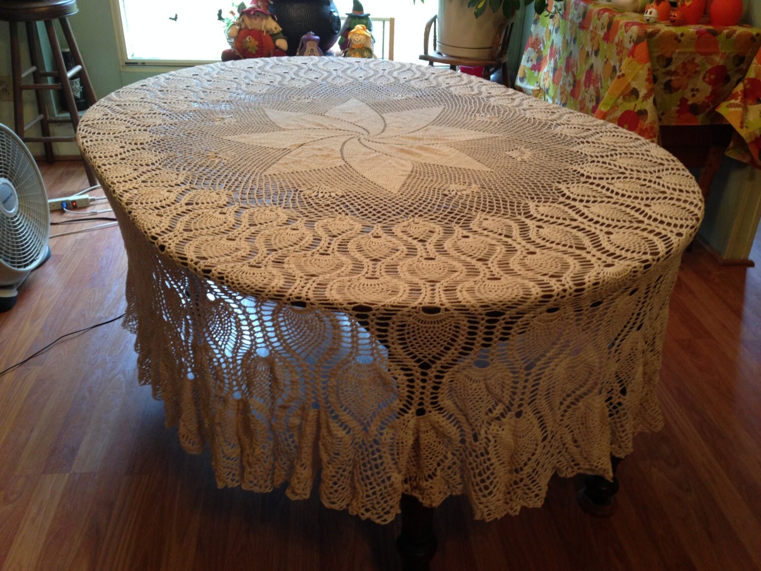 Crochet Pineapple Tablecloth