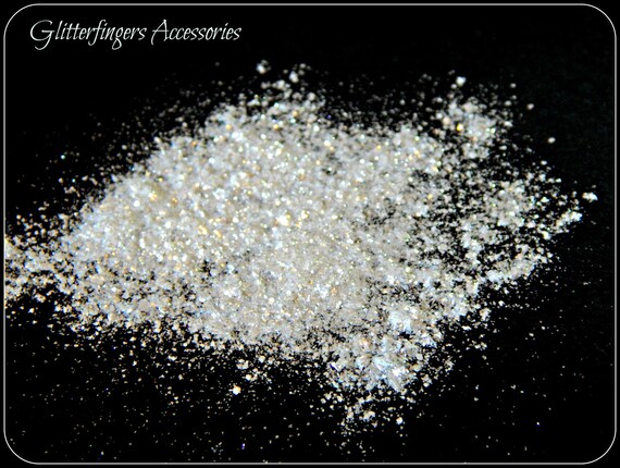 Intense Sparkle White Cosmetic Grade Glitter by GlitterFingersBriz