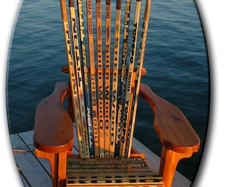 MC3 Muskoka / Adirondack Hockey Stick Chair Plans &amp; Full Size