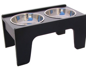 make your own elevated dog feeder