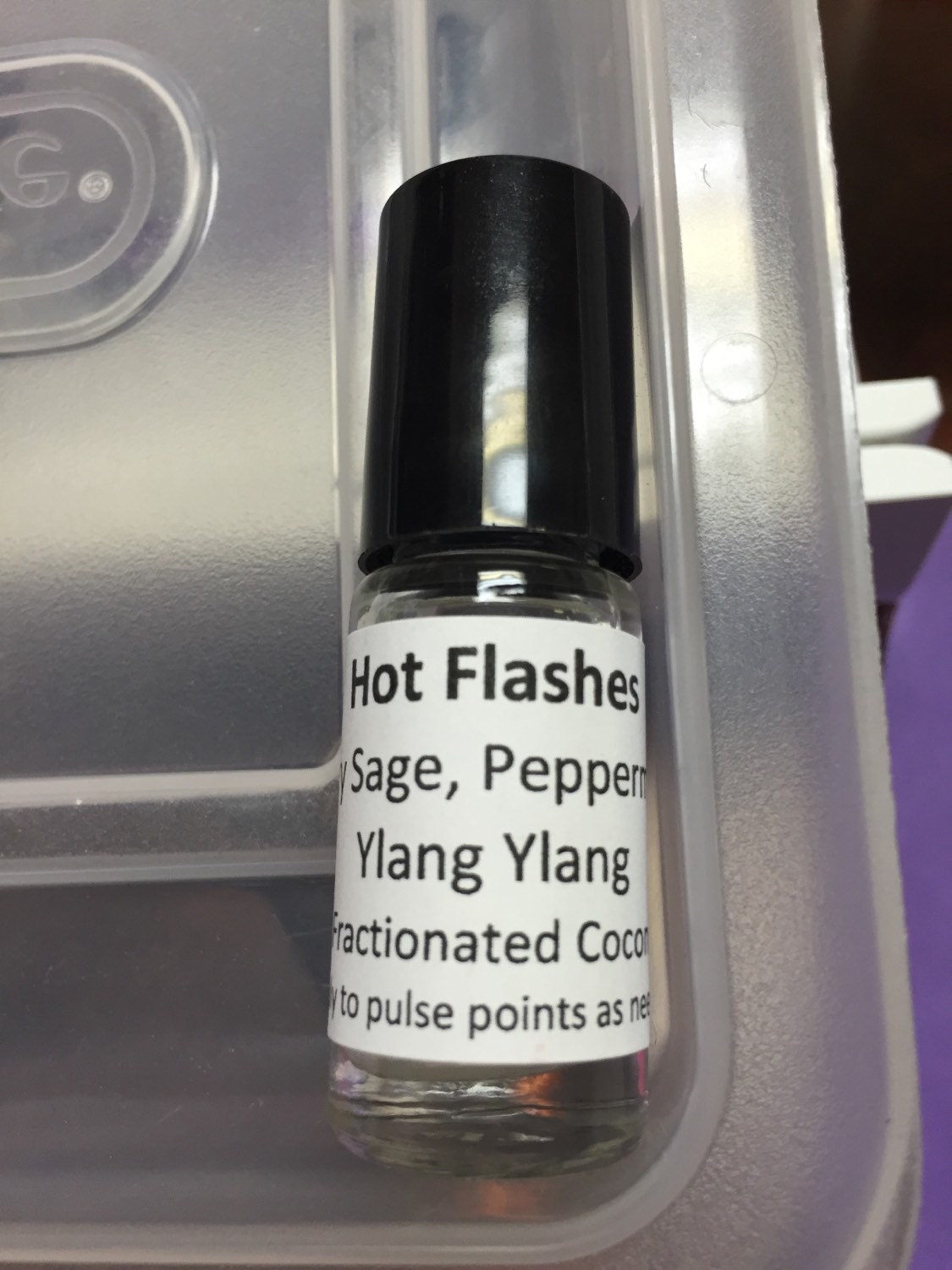 Essential Oils Recipe HOT FLASHES Clary Sage by KatydidOils