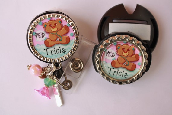 the teddy bear badge