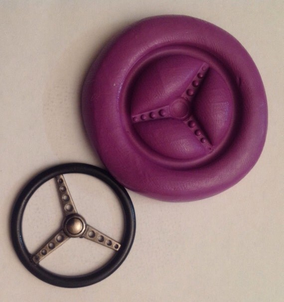 Car steering wheel silicone mould mold by Siliconecraftmoulds