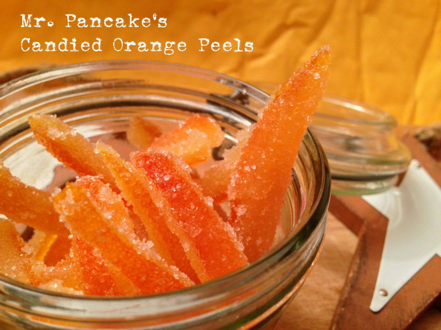 Candied orange peels candied fruit natural sweets healthy