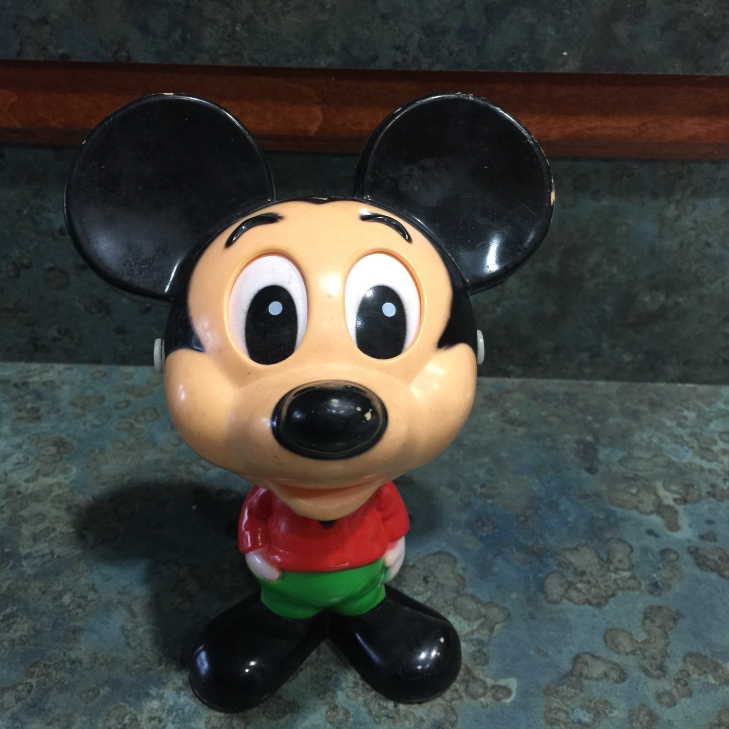 1976 pull string mickey mouse