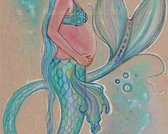 pregnant mermaid baby