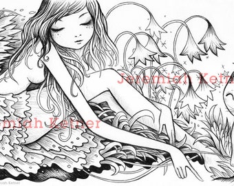 Spirals Digital Coloring Page