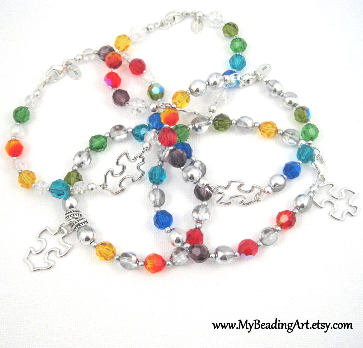 Autism Bracelet Autism Jewelry Charity Bracelet Aspergers