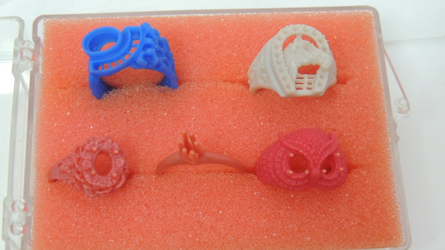 Lost Wax Casting Wax Rings Molds Ready to Sprue by spiritbearbeads