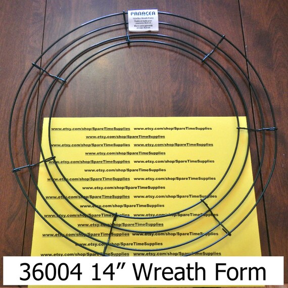 Wire Wreath Forms - 8", 12" and 14" sizes - green - 1 pc from ...