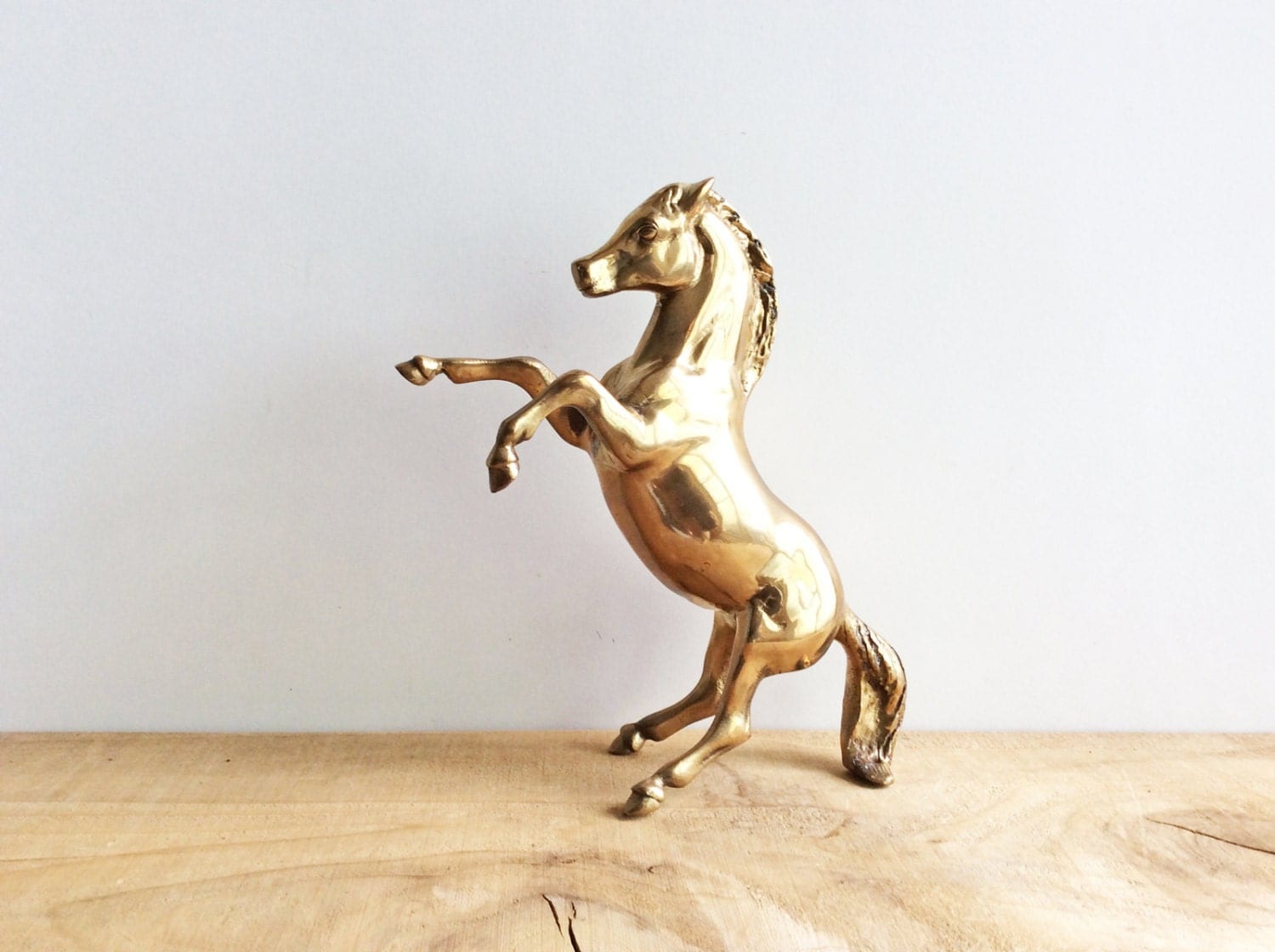 antique brass horse statues for sale