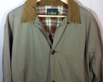 Vintage Barn Coat / Field Coat / Hunting jacket / Mens medium / JCREW