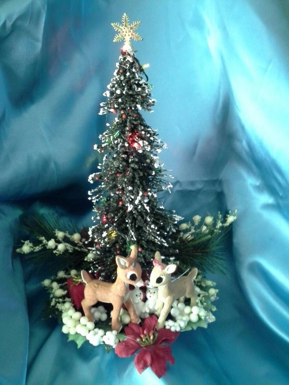  Christmas  Wedding  cake  topper  Rudolph Clarice