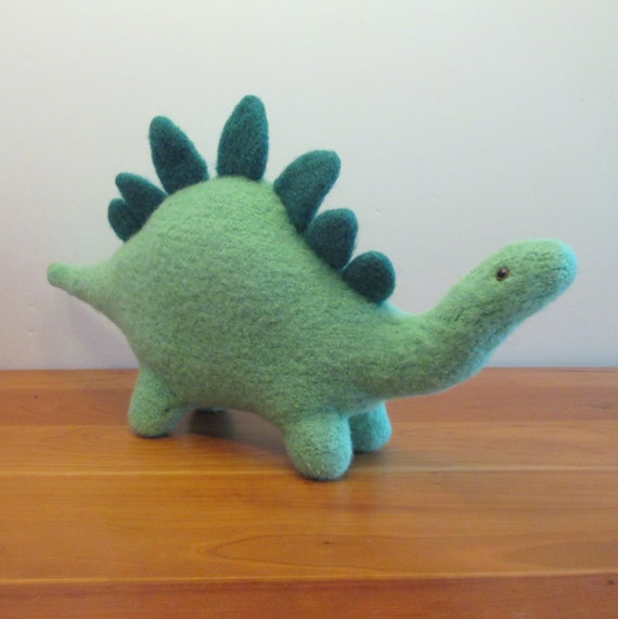 stegosaurus plushie