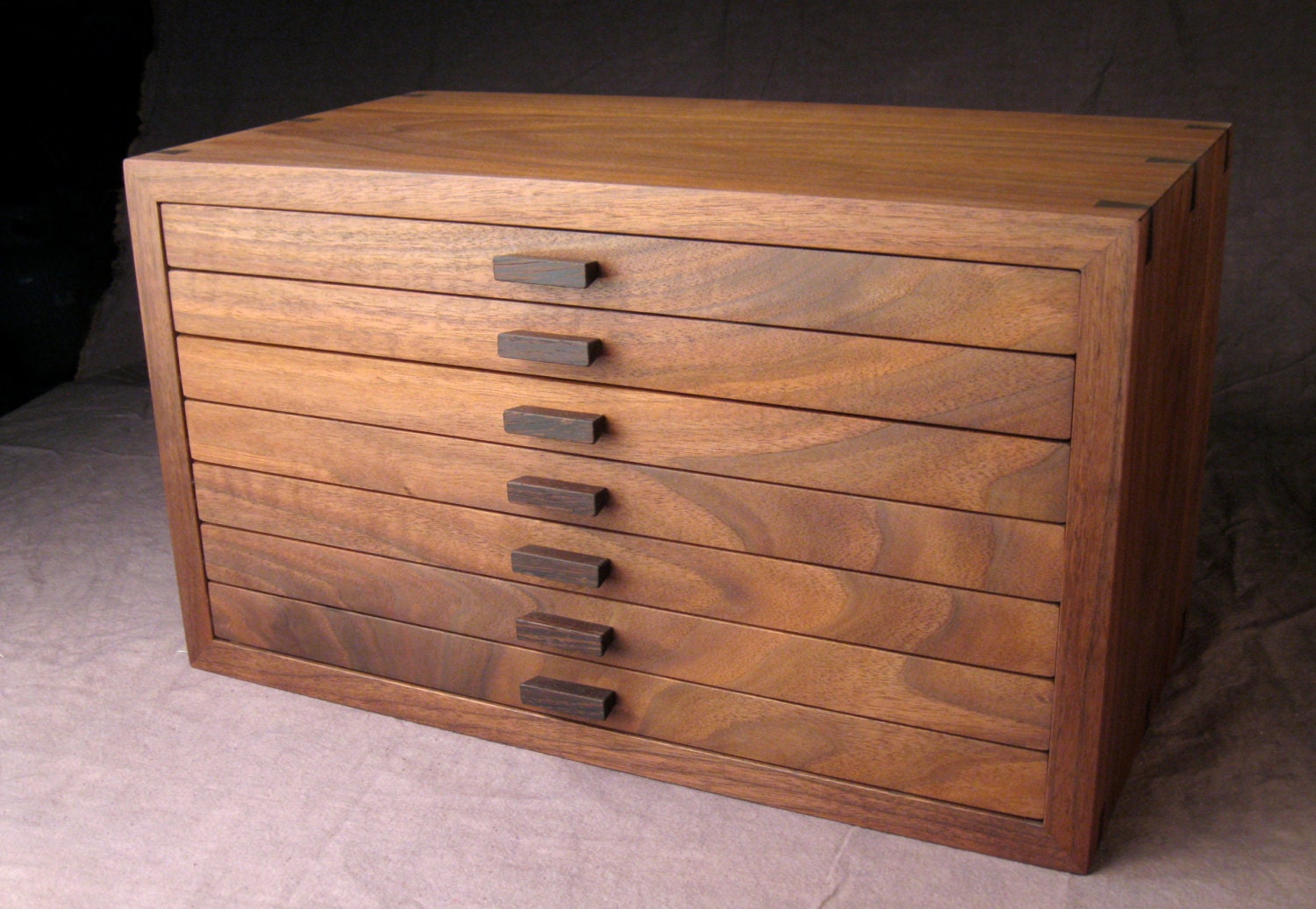 Large Jewelry BoxBlack Walnut & Wenge Jewelry Box