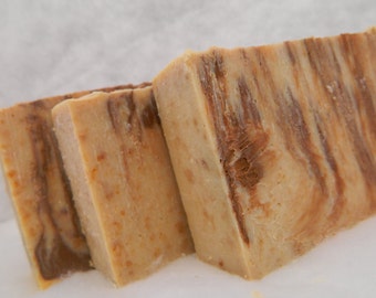 Chocolate Amber Goats Milk Soap