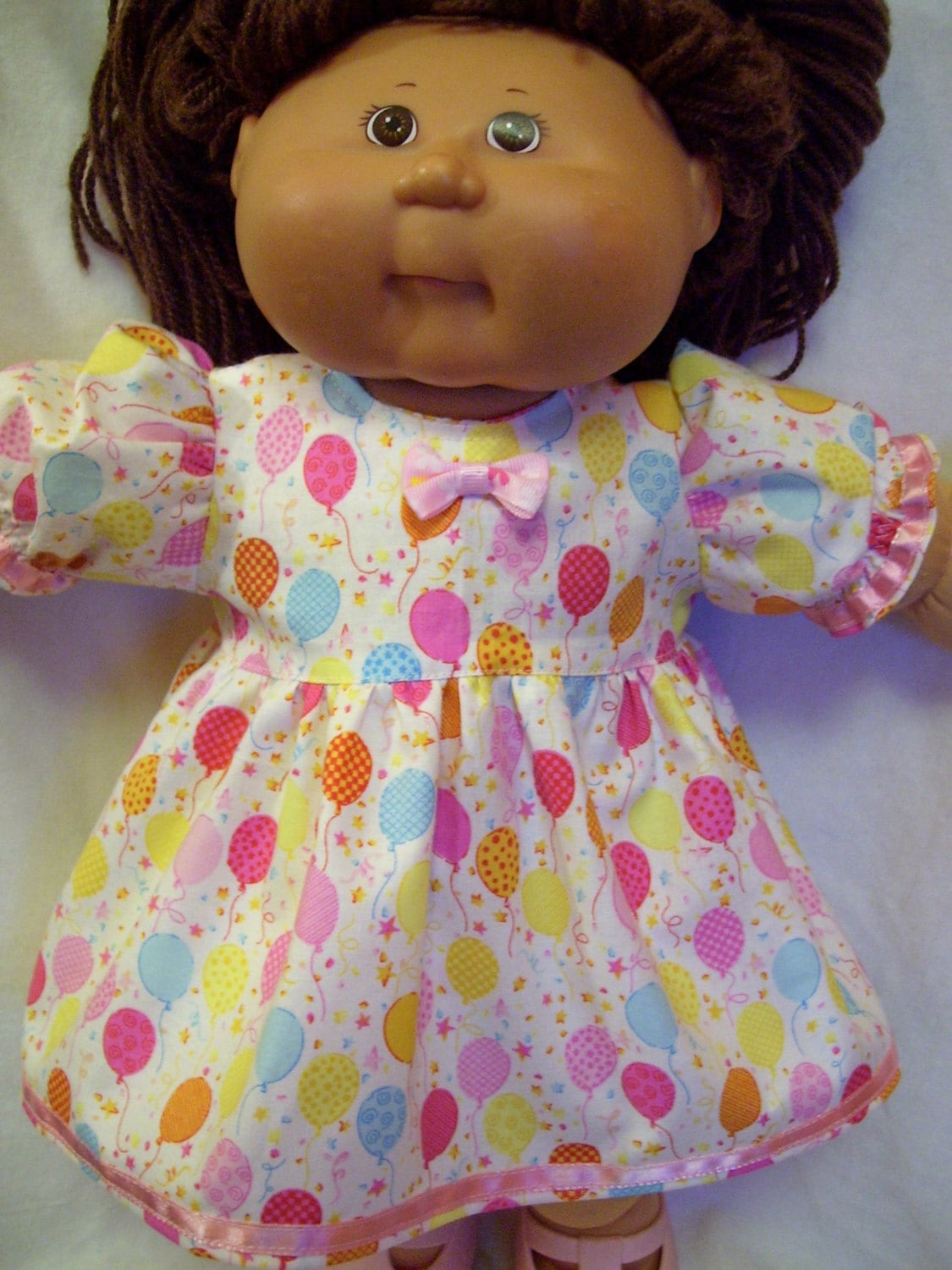 cabbage patch doll blue dress