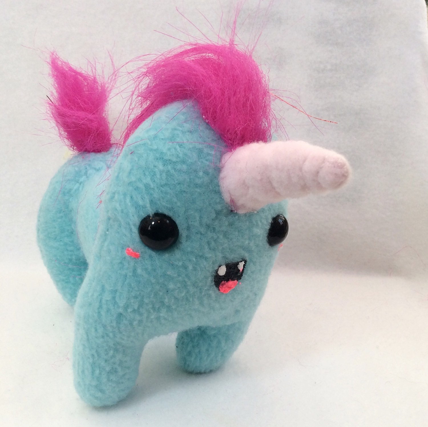 dark unicorn plush