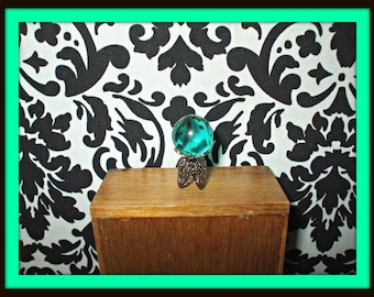 Gothic Fairy Witch Wizard Magic Crystalball dollhouse miniature