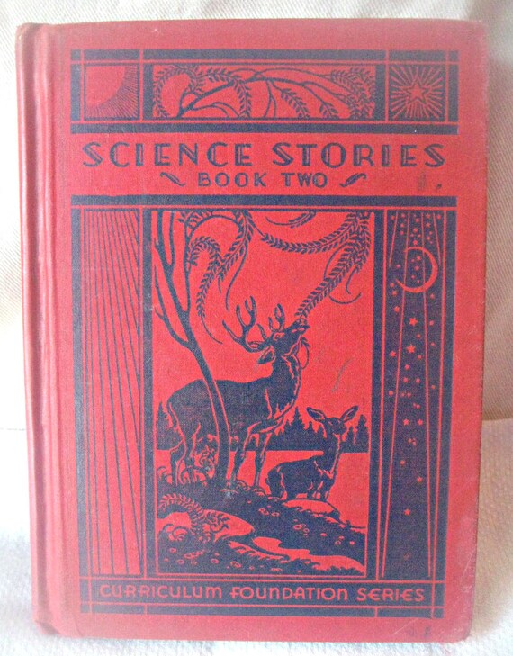 Vintage science textbook second grade by LittleBeachDesigns