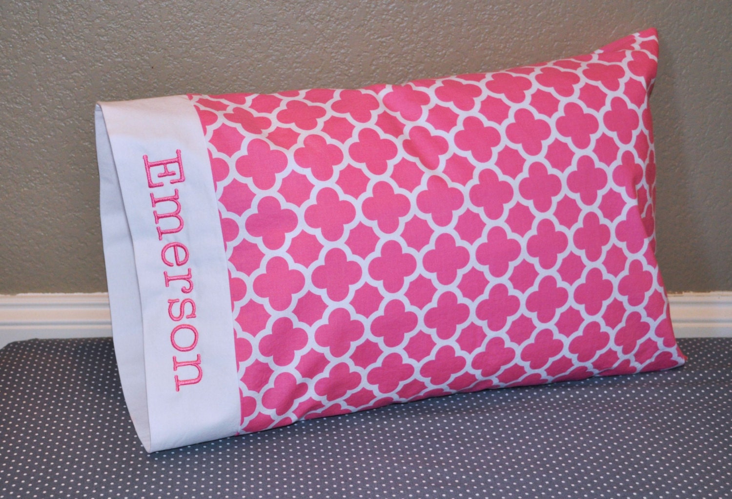 pink travel pillow cases