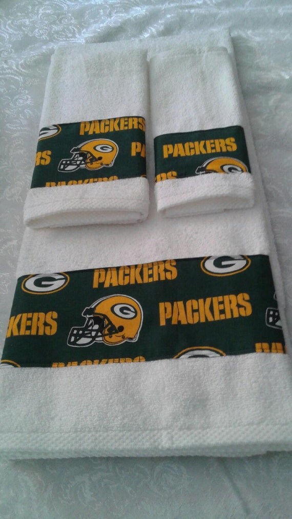 Green Bay Packers Bath Towel Set All Teams Available