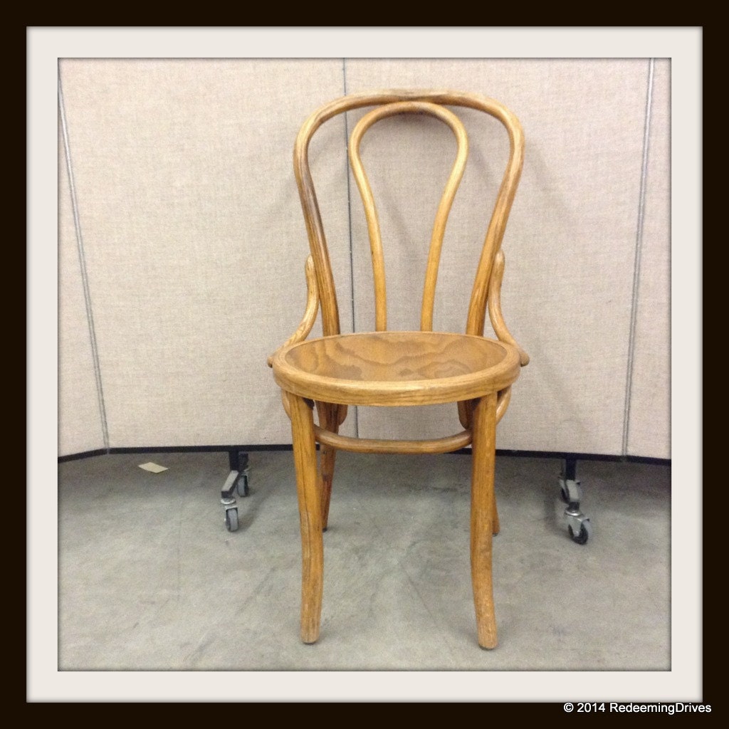 1940 Great Northern Chair Co Bent Wood Chair in good used condition