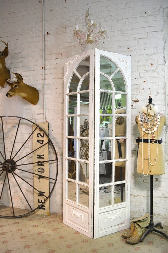 Painted Cottage Chic Shabby Room DIvider