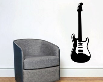 Electric Guitar - Music Wall Decals