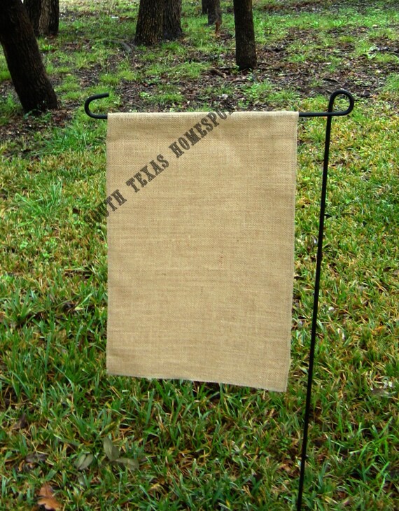 20 Burlap Garden Flags 12 X 18 Blank Ready By SouthTexasHomespun