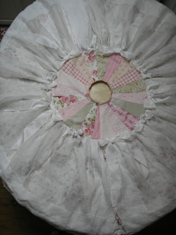 christmas tree skirt shabby chic victorian cottage pink with christmas tree skirt shabby chic victorian cottage pink with