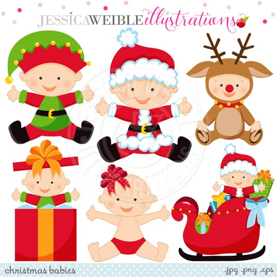 christmas baby clipart - photo #1
