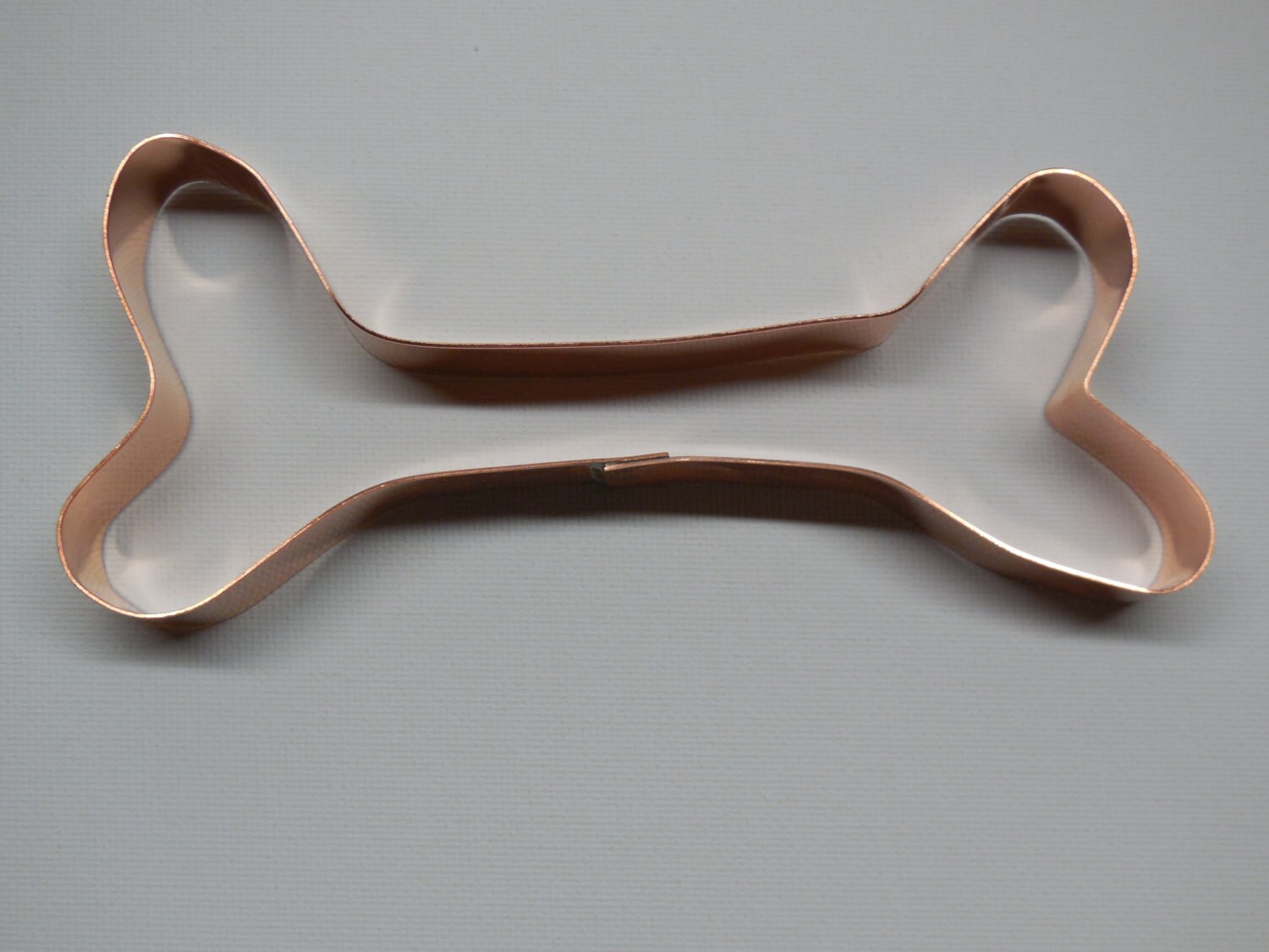 Natural Dog Bone Treat Cookie Cutter hand crafted solid