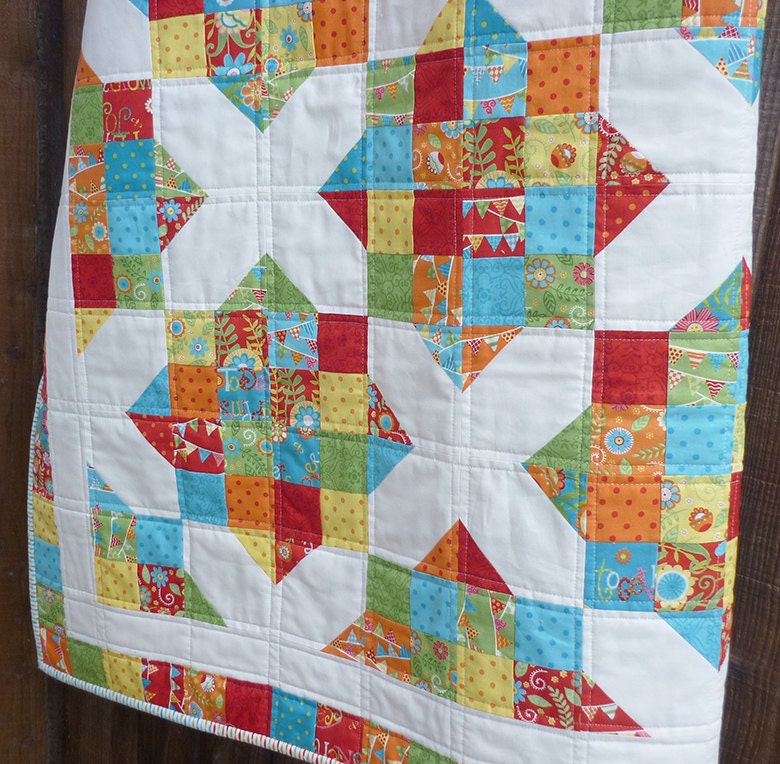 Quilt Pattern Jelly Roll Pattern Modern Quilt Pattern Easy