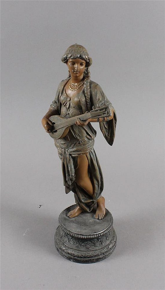 antique spelter figures