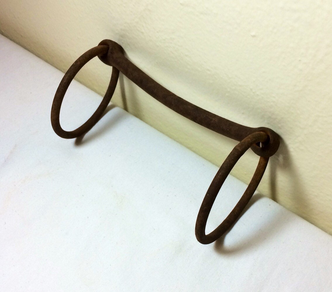 Vintage Horse Bridle Bit Rustic Rusty Western Decor