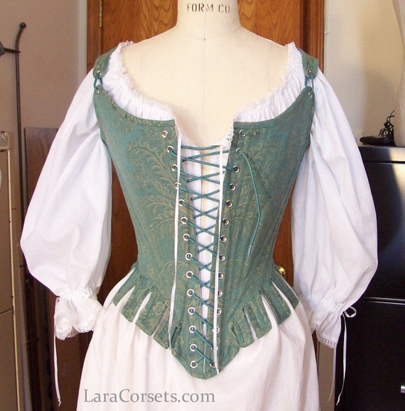 Reproduction 1770s Stays 18th Century Corset Custom order